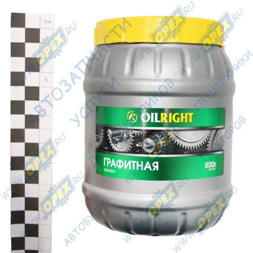 6041 Смазка графитная (банка 800гр.) Oil Right